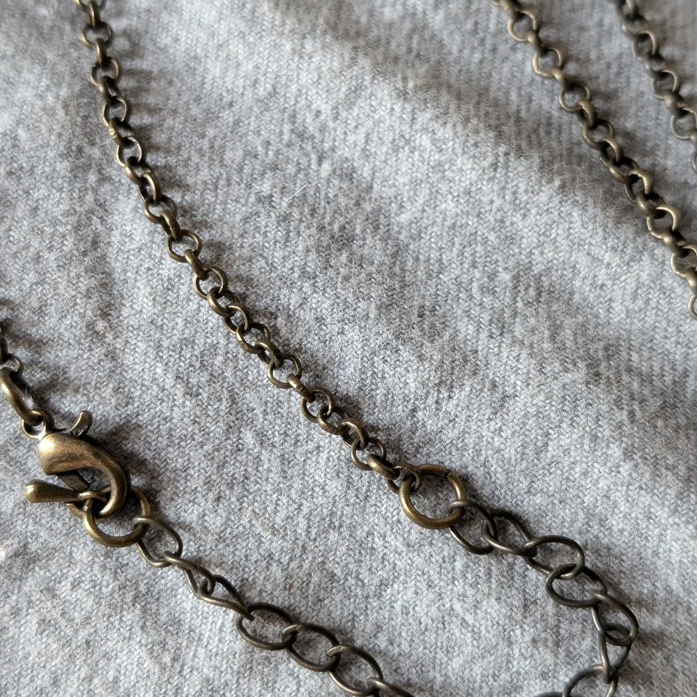 ☃️☃️ Denim Diva adjustable length necklace - Picture 4 of 4